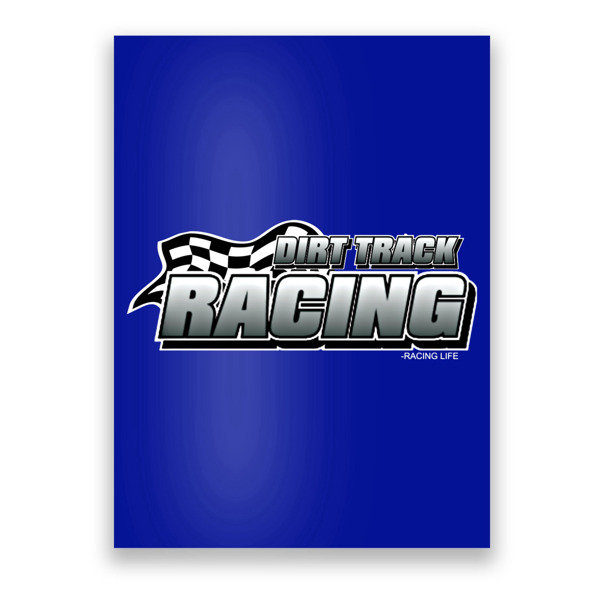 Dirt Track Racing Speedway Race Gear Stock Car Racing Gift Poster