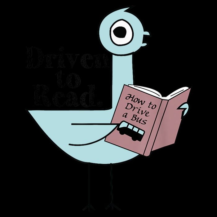 Driven To Read Pigeon Library Reading Books Readers 16oz Travel Tumbler