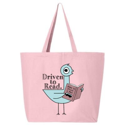 Driven To Read Pigeon Library Reading Books Readers 25L Jumbo Tote