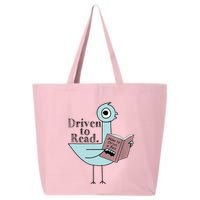 Driven To Read Pigeon Library Reading Books Readers 25L Jumbo Tote