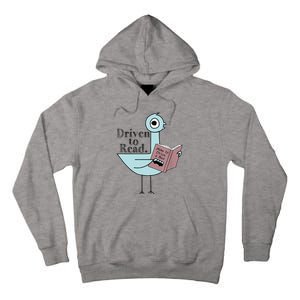 Driven To Read Pigeon Library Reading Books Readers Tall Hoodie