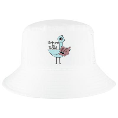 Driven To Read Pigeon Library Reading Books Readers Cool Comfort Performance Bucket Hat