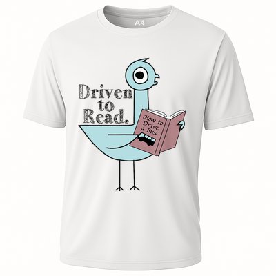 Driven To Read Pigeon Library Reading Books Readers Performance Shirt