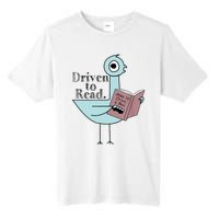 Driven To Read Pigeon Library Reading Books Readers Tall Fusion ChromaSoft Performance T-Shirt