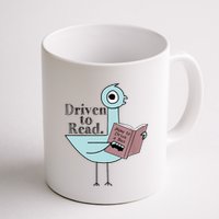 Driven To Read Pigeon Library Reading Books Readers Mug