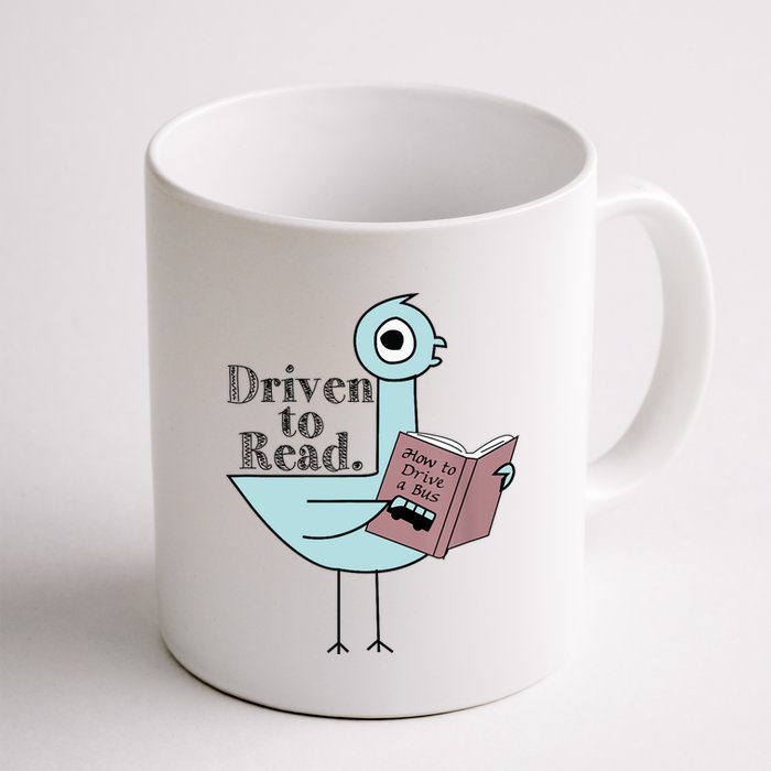 Driven To Read Pigeon Library Reading Books Readers Mug