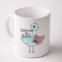 Driven To Read Pigeon Library Reading Books Readers Mug