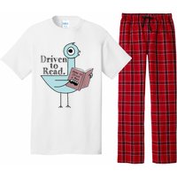 Driven To Read Pigeon Library Reading Books Readers Pajama Set