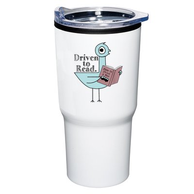 Driven To Read Pigeon Library Reading Books Readers Tumbler