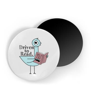Driven To Read Pigeon Library Reading Books Readers Magnet