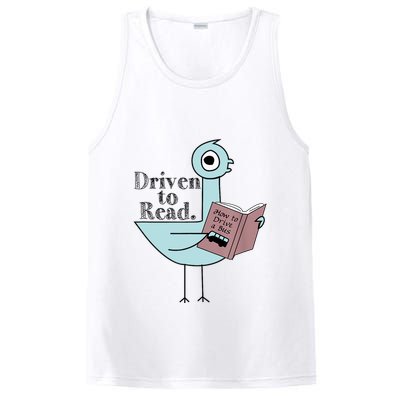 Driven To Read Pigeon Library Reading Books Readers PosiCharge Competitor Tank