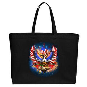 Donald Trump Riding Eagle Next Us President 2024 Epic Battle Cute Gift Cotton Canvas Jumbo Tote