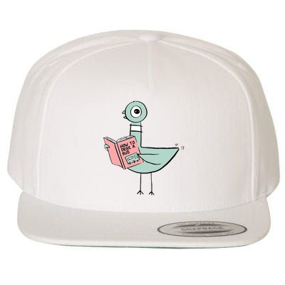 Driven To Read Pigeon Library Reading Books Reader Wool Snapback Cap