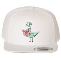 Driven To Read Pigeon Library Reading Books Reader Wool Snapback Cap