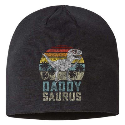 Daddysaurus T Rex Dinosaur Daddy Saurus Family Matching Sustainable Beanie