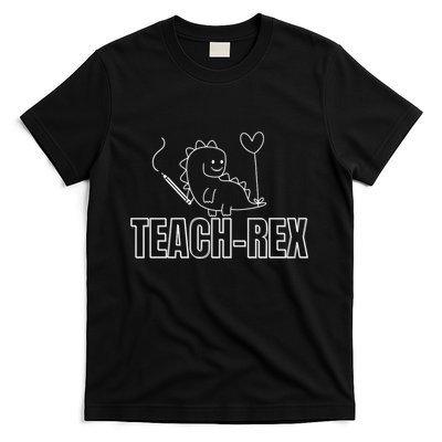 Dinosaur Teach Rex Educators T-Shirt