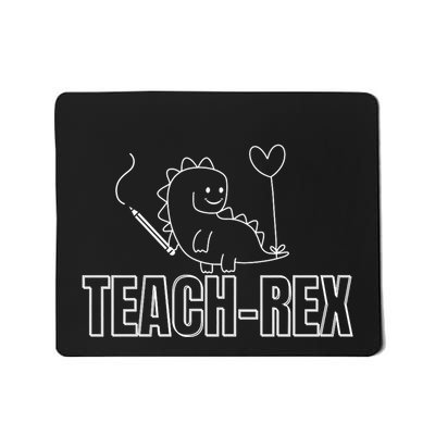 Dinosaur Teach Rex Educators Mousepad
