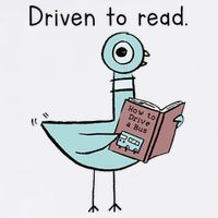 Driven To Read Pigeon Library Reading Books Reader Hoodie