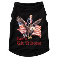 Donald Trump Riding Bald Eagle LetS Git R Done Doggie Tank