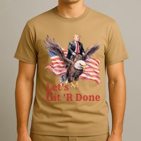 Donald Trump Riding Bald Eagle LetS Git R Done T-Shirt