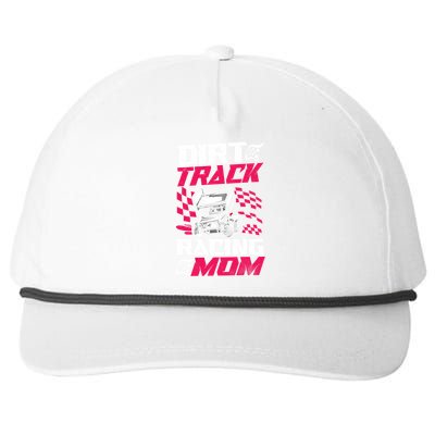 Dirt Track Racing Race Sprint Car Grandma Mom Gift Snapback Five-Panel Rope Hat