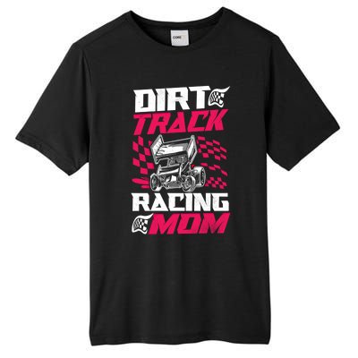 Dirt Track Racing Race Sprint Car Grandma Mom Gift Tall Fusion ChromaSoft Performance T-Shirt