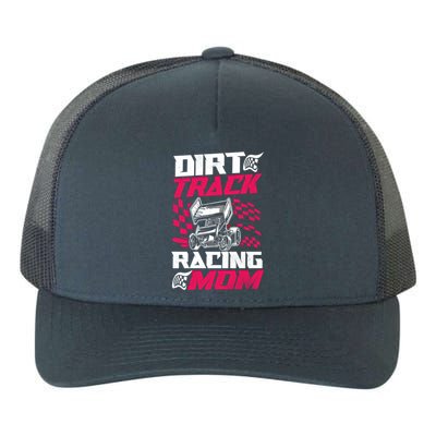 Dirt Track Racing Race Sprint Car Grandma Mom Gift Yupoong Adult 5-Panel Trucker Hat