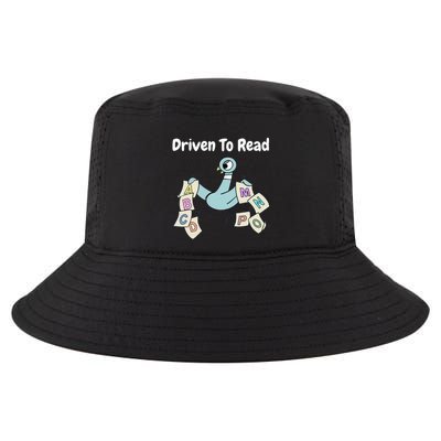 Driven To Read Pigeon Library Reading Books Reader Cool Comfort Performance Bucket Hat