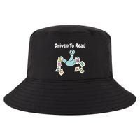Driven To Read Pigeon Library Reading Books Reader Cool Comfort Performance Bucket Hat