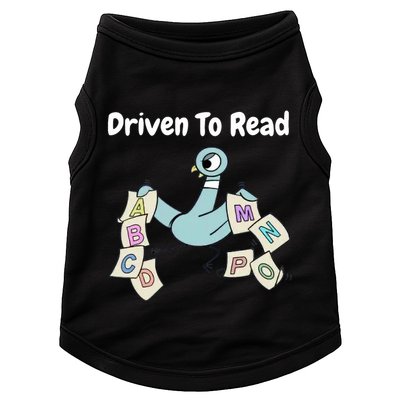Driven To Read Pigeon Library Reading Books Reader Doggie Tank