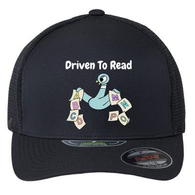 Driven To Read Pigeon Library Reading Books Reader Flexfit Unipanel Trucker Cap