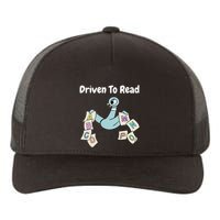 Driven To Read Pigeon Library Reading Books Reader Yupoong Adult 5-Panel Trucker Hat