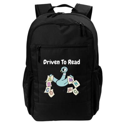 Driven To Read Pigeon Library Reading Books Reader Backpack