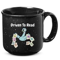 Driven To Read Pigeon Library Reading Books Reader 15oz Campfire Ceramic Mug