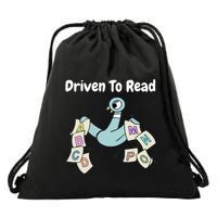 Driven To Read Pigeon Library Reading Books Reader Drawstring Bag