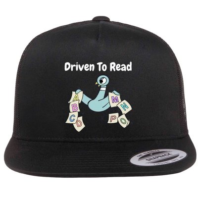 Driven To Read Pigeon Library Reading Books Reader Flatbill Hat