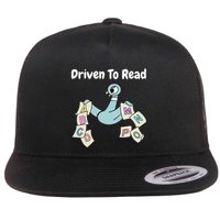 Driven To Read Pigeon Library Reading Books Reader Flatbill Hat