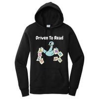 Driven To Read Pigeon Library Reading Books Reader Women's Pullover Hoodie