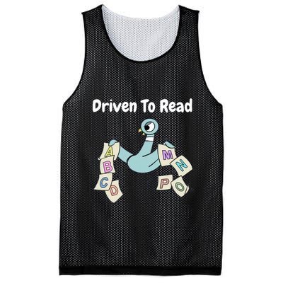 Driven To Read Pigeon Library Reading Books Reader Mesh Reversible Basketball Jersey Tank