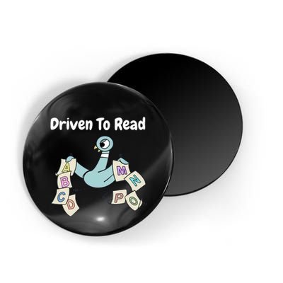 Driven To Read Pigeon Library Reading Books Reader Magnet