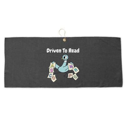 Driven To Read Pigeon Library Reading Books Reader Large Microfiber Waffle Golf Towel