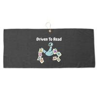Driven To Read Pigeon Library Reading Books Reader Large Microfiber Waffle Golf Towel