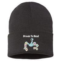 Driven To Read Pigeon Library Reading Books Reader Sustainable Knit Beanie