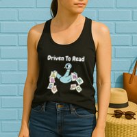 Driven To Read Pigeon Library Reading Books Reader Womens Tank Top
