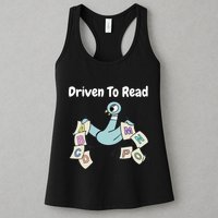 Driven To Read Pigeon Library Reading Books Reader Womens Tank Top