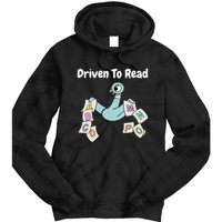 Driven To Read Pigeon Library Reading Books Reader Tie Dye Hoodie