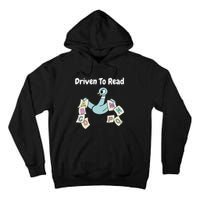 Driven To Read Pigeon Library Reading Books Reader Tall Hoodie