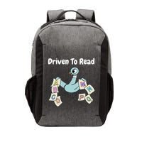 Driven To Read Pigeon Library Reading Books Reader Vector Backpack