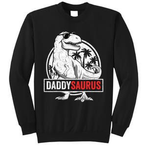 Daddysaurus T Rex Dinosaur Daddy Saurus Family Matching Sweatshirt