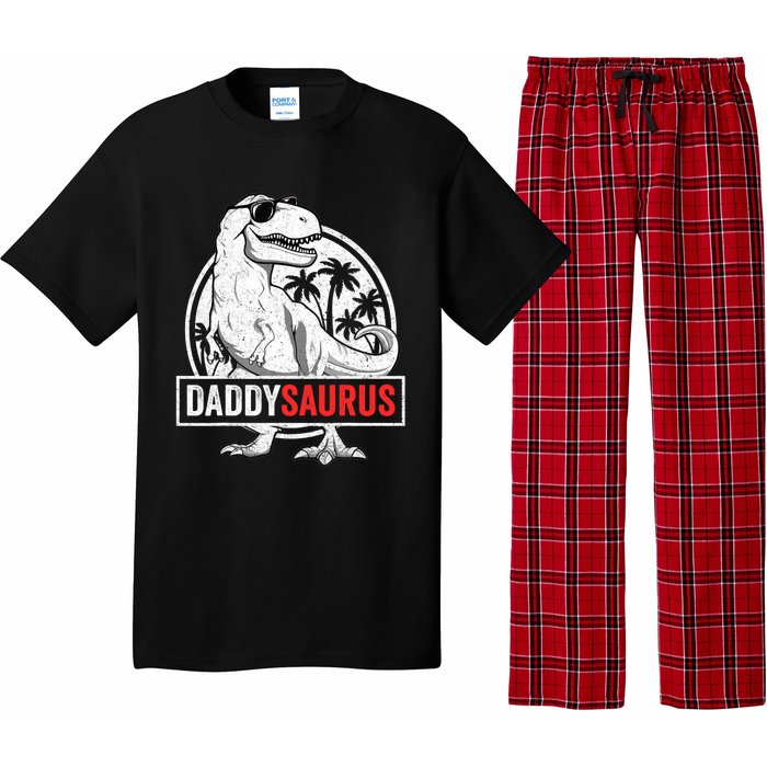 Daddysaurus T Rex Dinosaur Daddy Saurus Family Matching Pajama Set